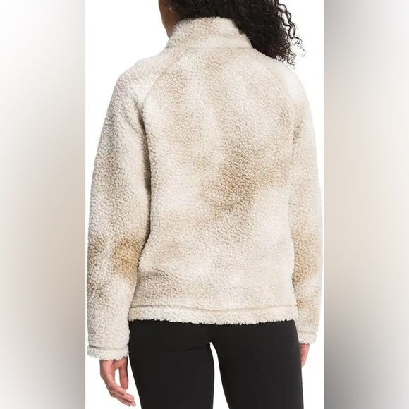 THE NORTH FACE Printed Ridge Fleece Zip Up In Flax Cloudy Dye Print - Picture 4 of 4